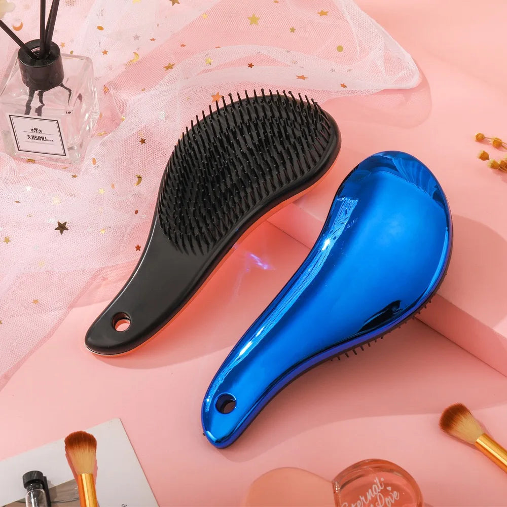 Revitaliseer je haar met onze anti-statische luchtkussen-massageborstel - Perfect voor klittenvrije styling!