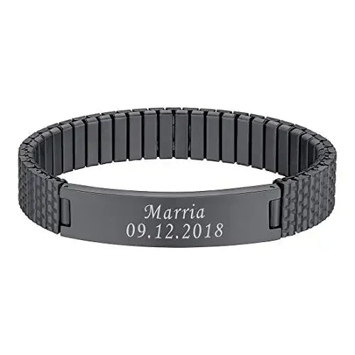 ElaraCuff – Gouden RVS Armband met Unieke Gravure