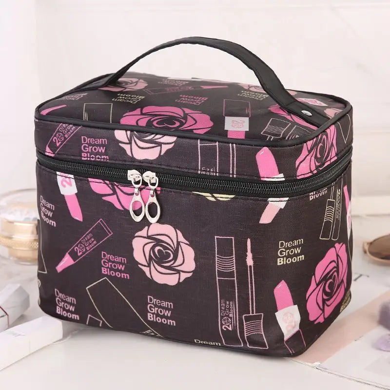 Chic & Praktische Transparante Waterdichte Make-up Reiszak - Ruimtelijke Cosmetica Organizer voor Vrouwen