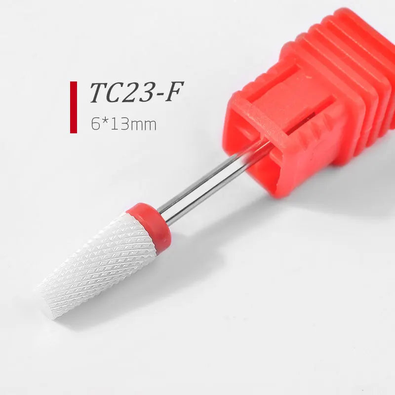 Premium Keramische Vijlbits - Elektrische Pedicure & Manicure Polijstgereedschap voor Moeiteloos Nagelart & Cuticle Verzorging