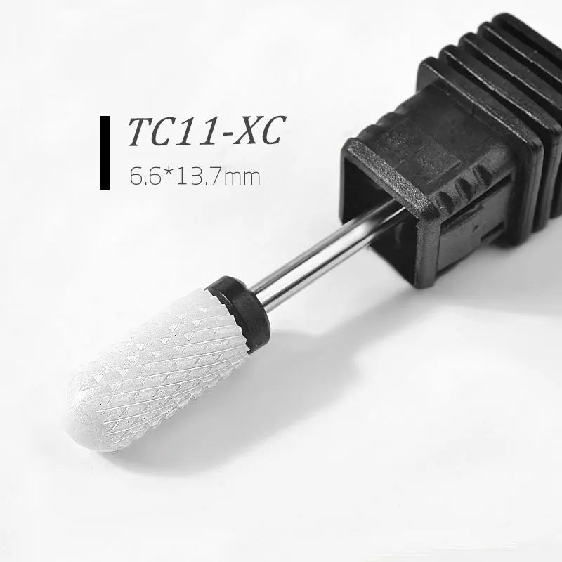Premium Keramische Vijlbits - Elektrische Pedicure & Manicure Polijstgereedschap voor Moeiteloos Nagelart & Cuticle Verzorging