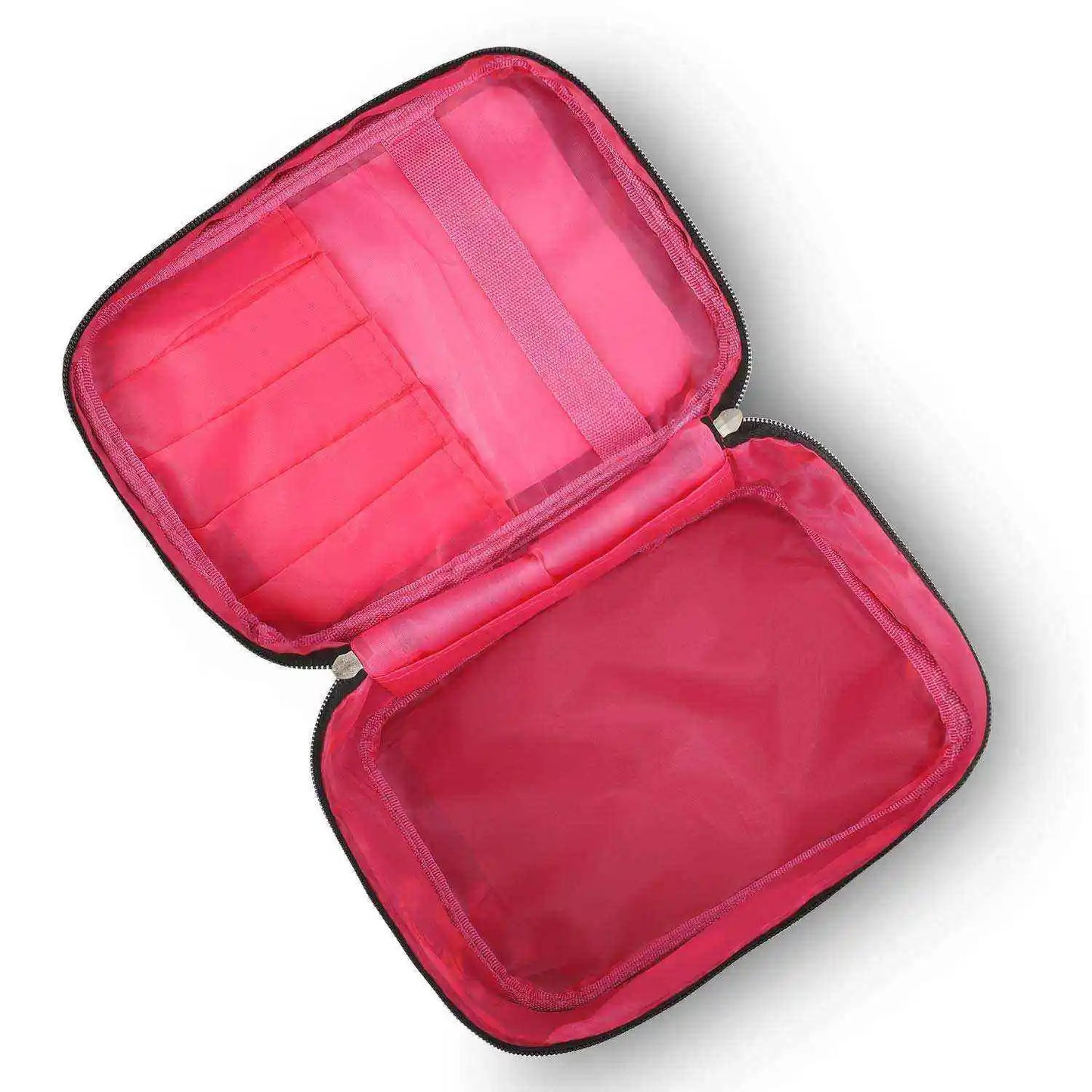 Chic & Praktische Transparante Waterdichte Make-up Reiszak - Ruimtelijke Cosmetica Organizer voor Vrouwen