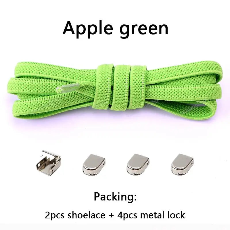 Moeteloze Elastische Geen-Knoop Veters voor Sneakers - Perfecte Pasvorm voor Kinderen en Volwassenen!
