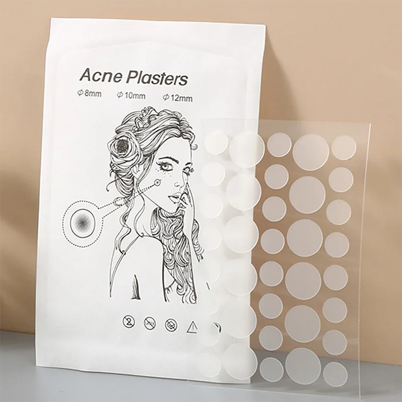 36 Premium Onzichtbare Acne Dot Pleisters - Hydrocolloïde Vlek Behandeling Stickers voor een Duidelijker Gezicht