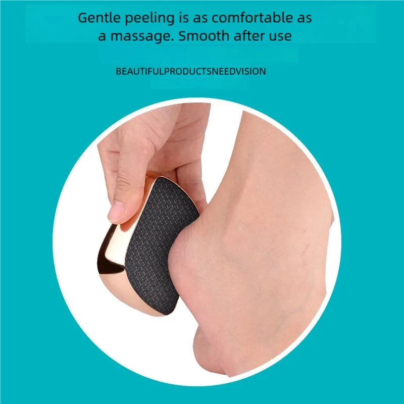 Premium Nano Glas Voetvijl - Professioneel Kristallen Pedicure Gereedschap voor Moeiteloze Eeltverwijdering en Herstel van Gebarsten Hielen