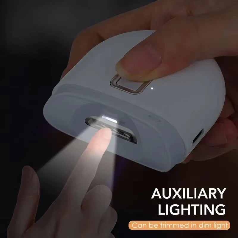 Elektrische automatische nagelknipper – Moeiteloze manicure- en pedicuretool voor dikke vingernagels en teennagels