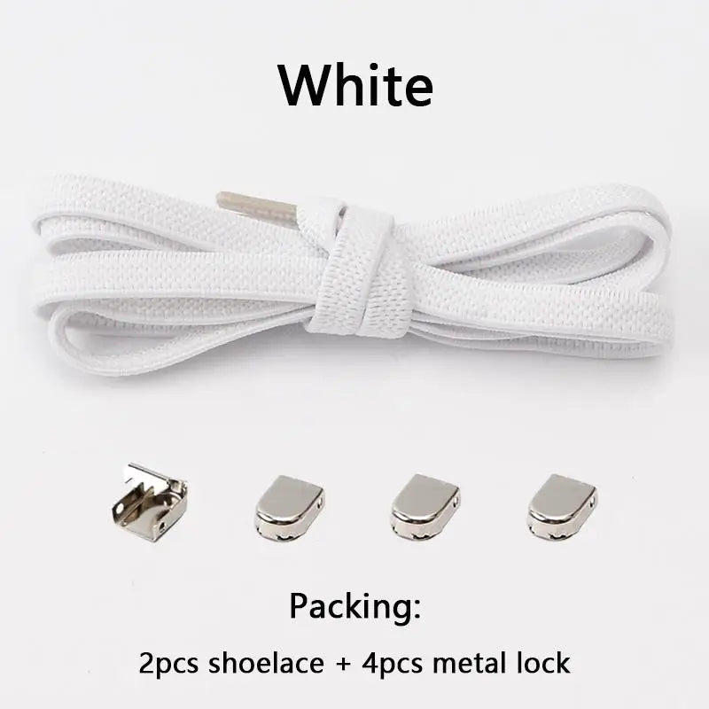 Moeteloze Elastische Geen-Knoop Veters voor Sneakers - Perfecte Pasvorm voor Kinderen en Volwassenen!