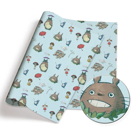 Cute Cartoon Printed Fabric 140x50cm Polyester Cotton for Sewing Patchwork Quilting Baby Clothes