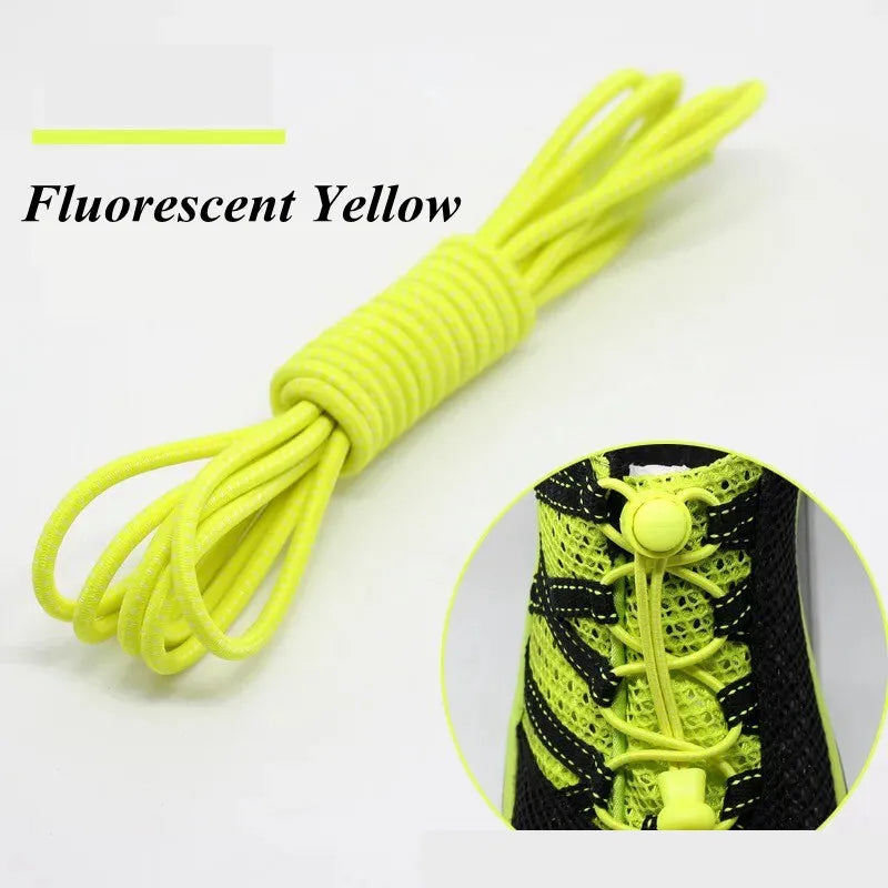 Verbeter Je Schoeisel met 22 Kleuren: Geen-Knoop, Elastische Ronde Veters voor Kinderen en Volwassenen - Snelle en Gemakkelijke Rubber Veters voor Sneakers!