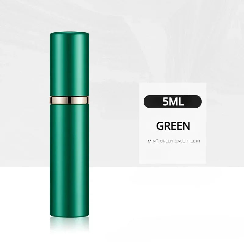 Compact 5ml Mini Onderkant-vullende Parfum Spray Dispenser - Navulbare en Draagbare Cosmetische Atomizer Fles
