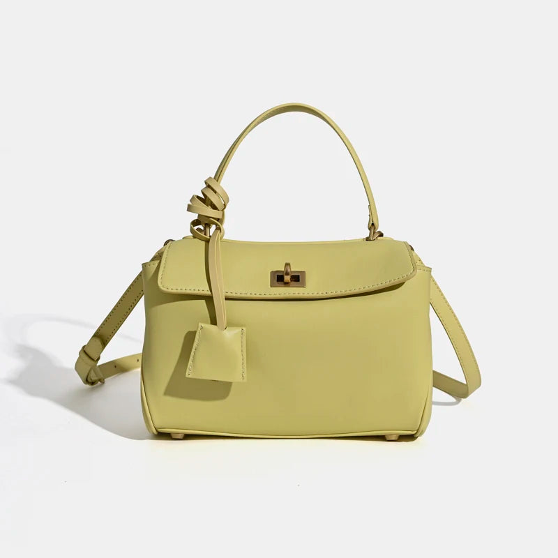 Elegante 2025 Luxe Rodeo Damestassen: Echte leren tote bags met chique gouden gespen voor lente en herfst
