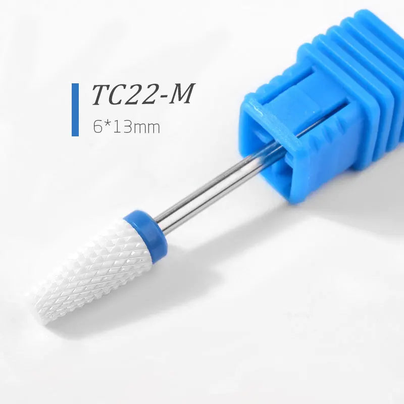 Premium Keramische Vijlbits - Elektrische Pedicure & Manicure Polijstgereedschap voor Moeiteloos Nagelart & Cuticle Verzorging
