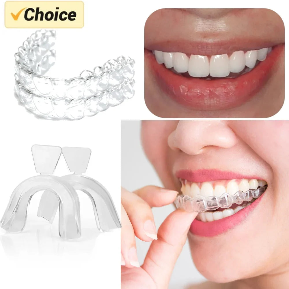 Ultieme 2-8PCS Anti-Snurken en Tandenknarsen Mondschild Set - Jouw Oplossingen voor Gezondere Nachten!