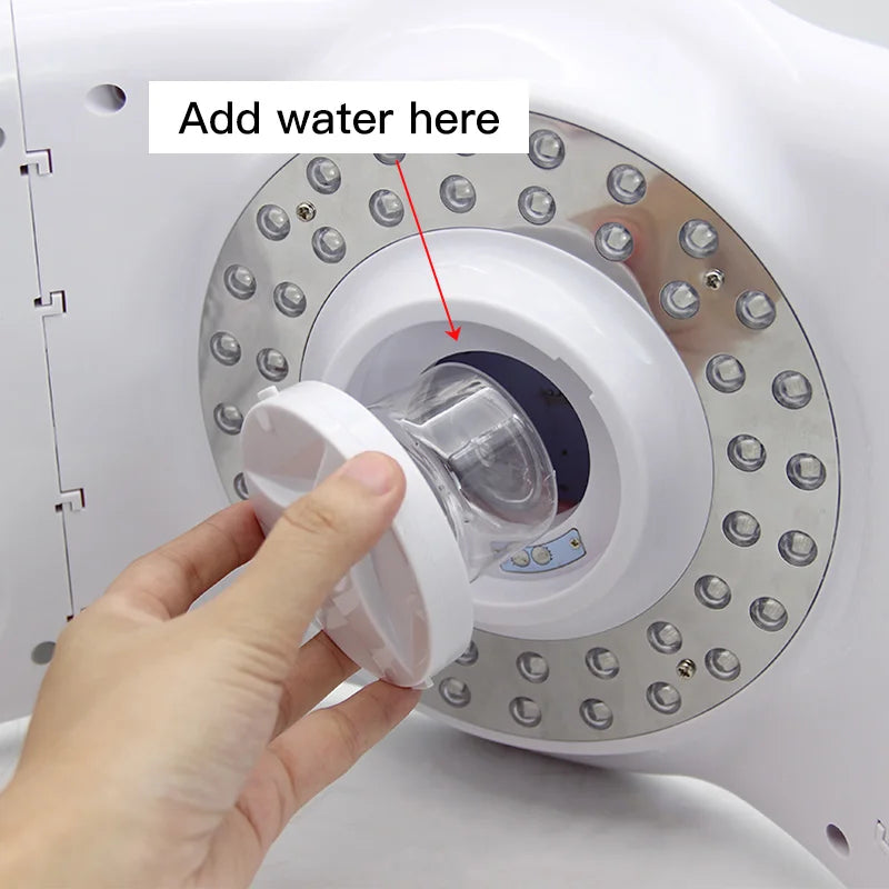 Revitaliseer je huid met de 8-kleurige LED koude nano spray fototherapie gezichtsmaske - Geniet van rode lichttherapie en hydraterende stoom voor een spa-achtige ervaring!