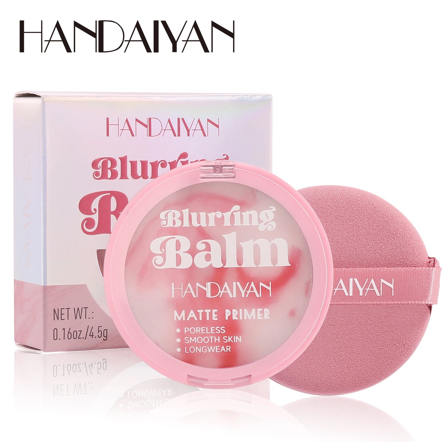 HANDAIYAN Ultra-Glad Natuurlijke Settingpoeder: Waterdichte Concealer voor Langdurige Vlekkeloze Gezichtsmake-up