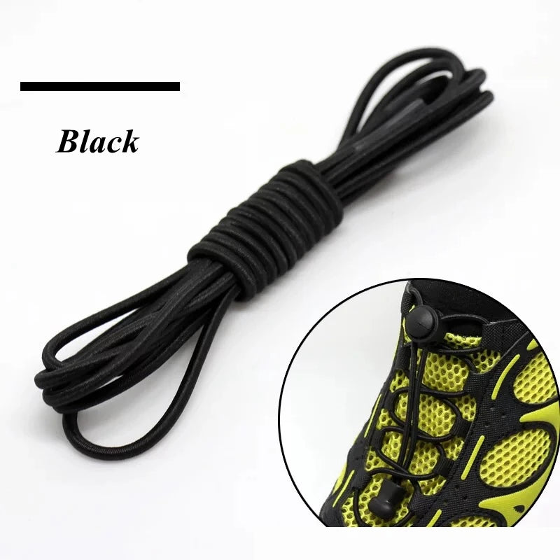 Verbeter Je Schoeisel met 22 Kleuren: Geen-Knoop, Elastische Ronde Veters voor Kinderen en Volwassenen - Snelle en Gemakkelijke Rubber Veters voor Sneakers!