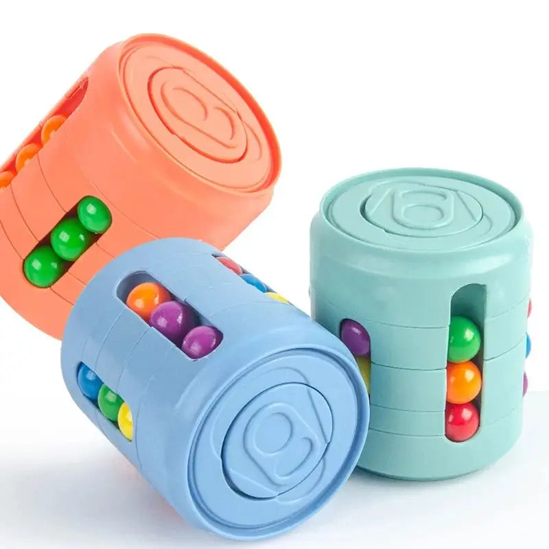 Magische Kleurrijke Bonen Fidget Spinner - Een Multi-Functioneel Stress Verlichtingshulpmiddel voor Kinderen en Volwassenen!