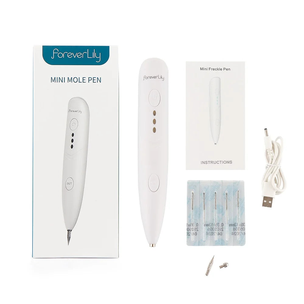 Revolutionaire Foreverlily USB Mini Laser Pen: Bereik Perfecte Huid door moeiteloos Donkere Vlekken, Molletjes, Huidtags, Wratten, Vlekken en Tatoeages te Verwijderen met Onze Geavanceerde Plasma Pen!