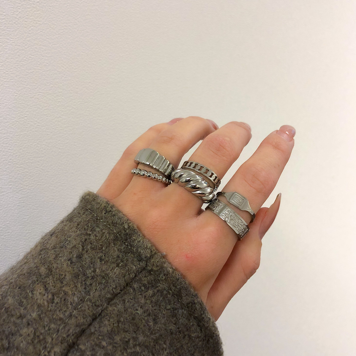 Verleidelijk CroissantCharm - Schattige Ring Perfect voor Elke Gelegenheid