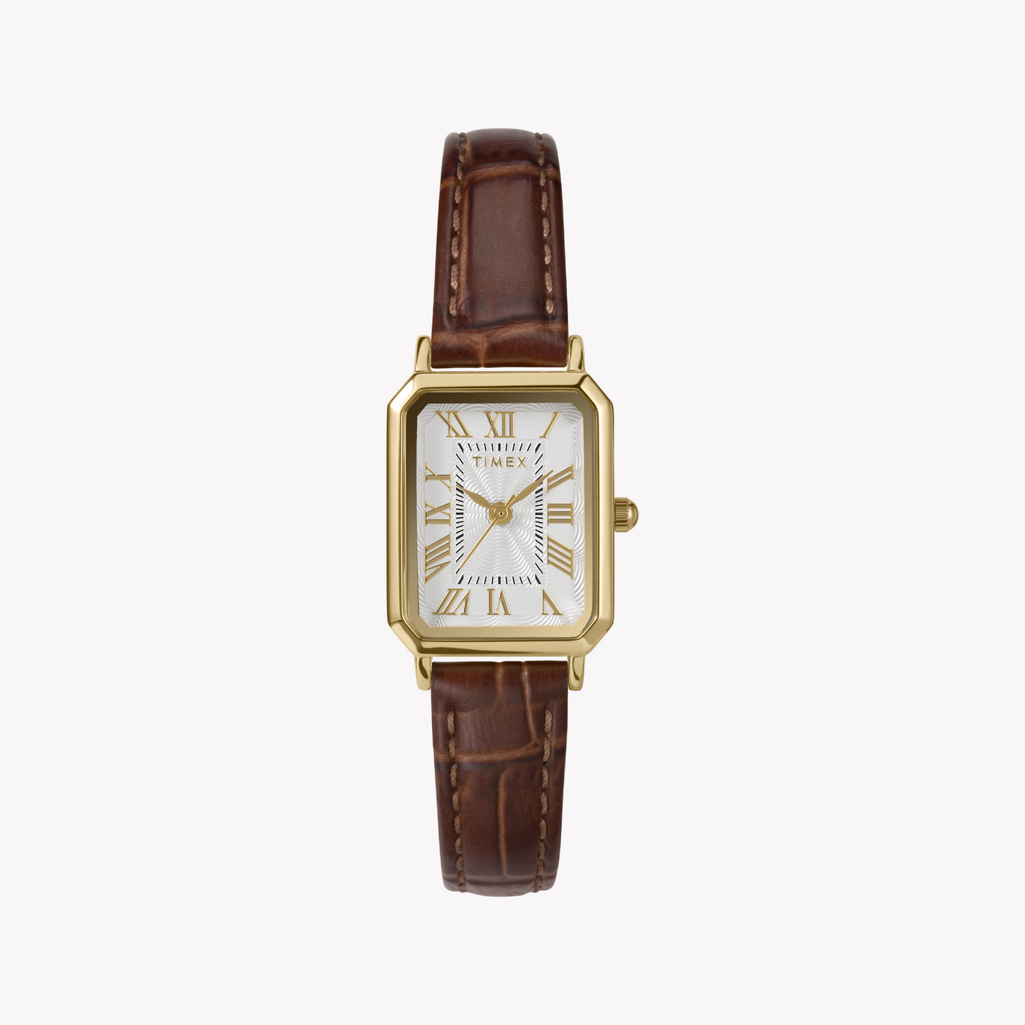 TIMEX Women's Gold/Brown Quartz Watch | TW2Y00900-0