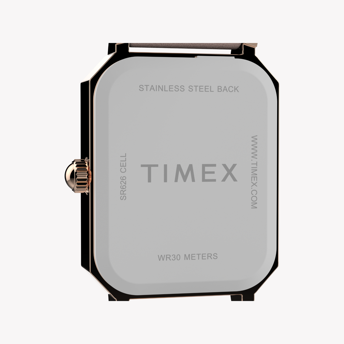 TIMEX Women's Rose Gold/Pink Leather Watch | TW2Y01100-4