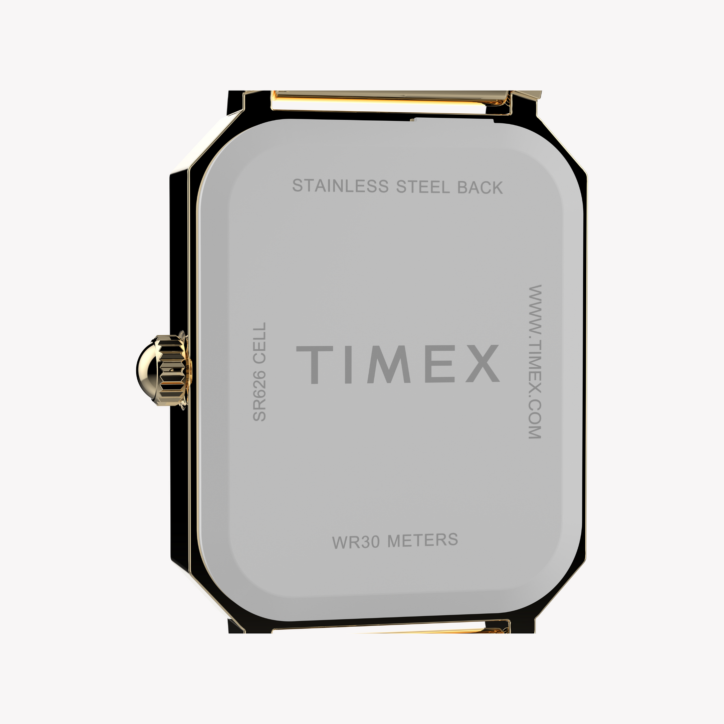 TIMEX Women's Gold Alloy Watch, Gold/White | Model TW2Y01200-4