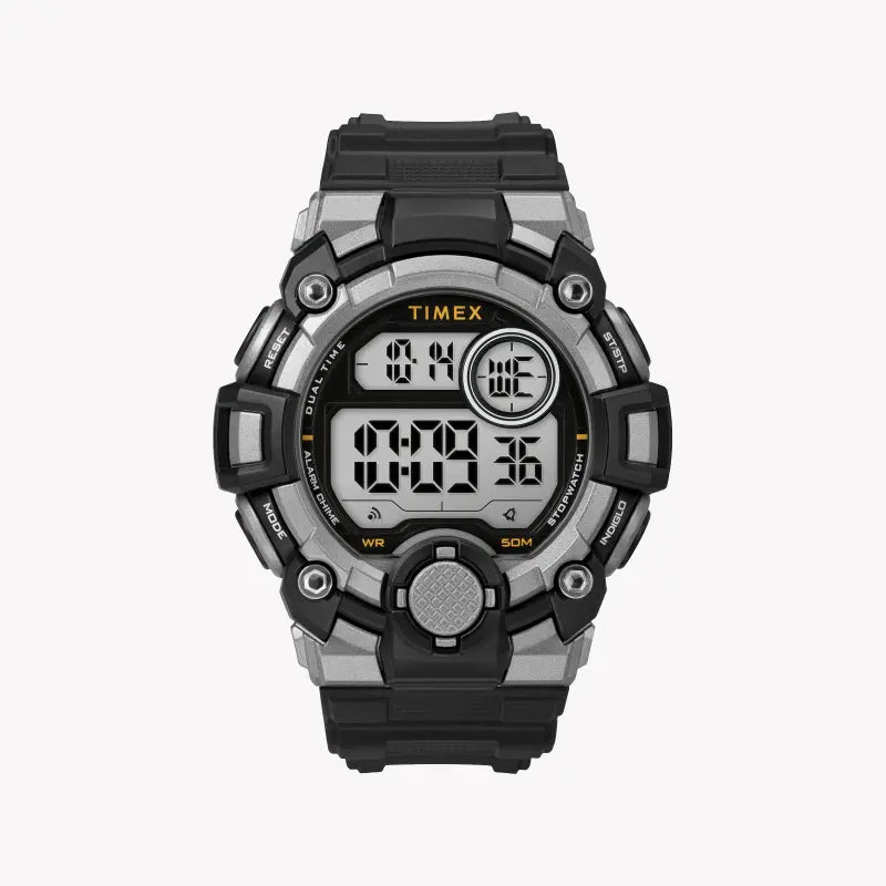 Timex Men's Black Resin Watch, Digital Dial | TW5M27700-0