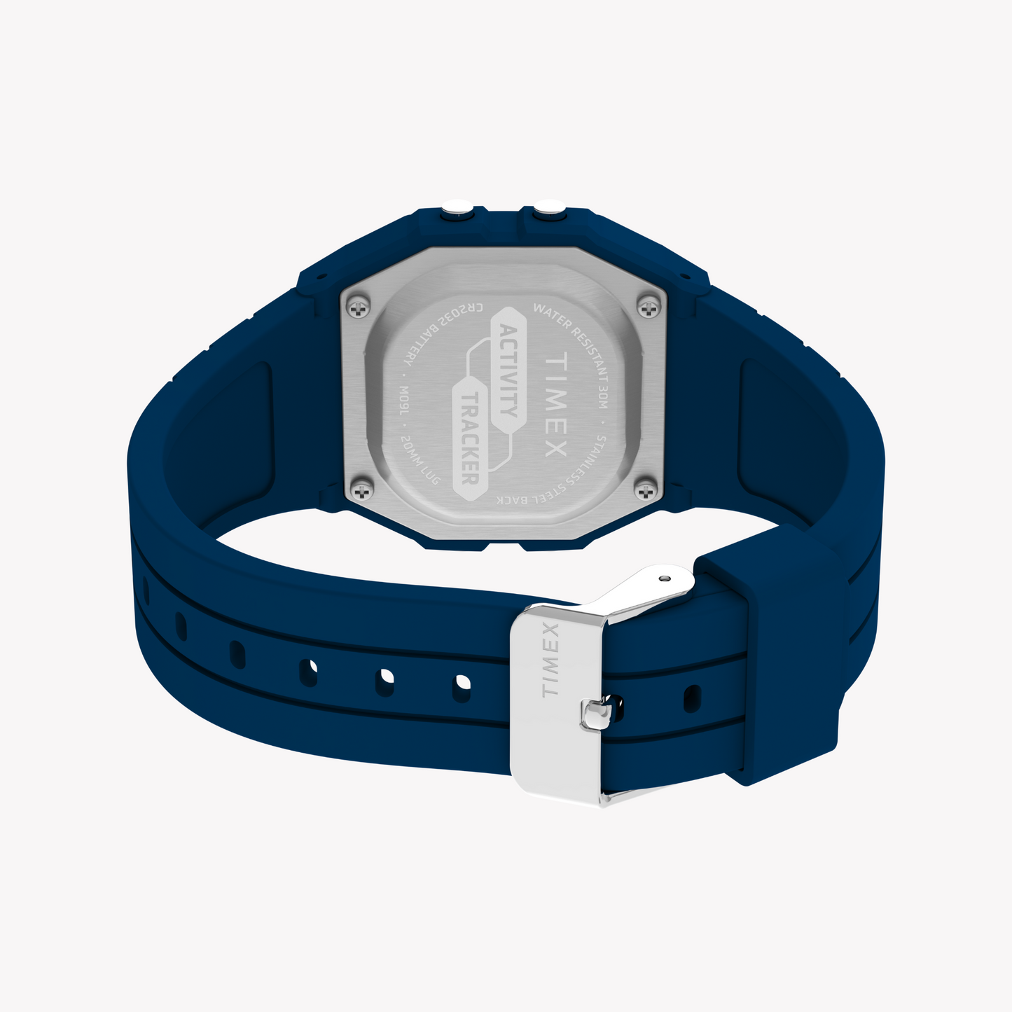 Timex Unisex's Resin Blue, Silicone Blue | TW5M55700-2