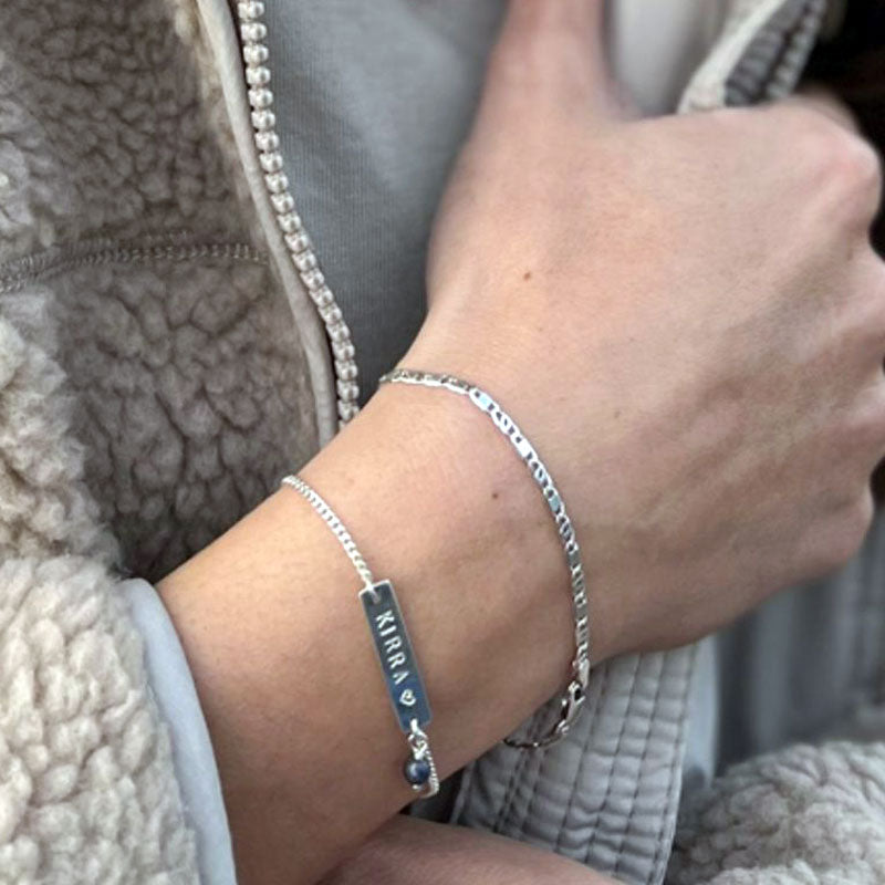 Engraved Charm - Tekstplaatje Armband