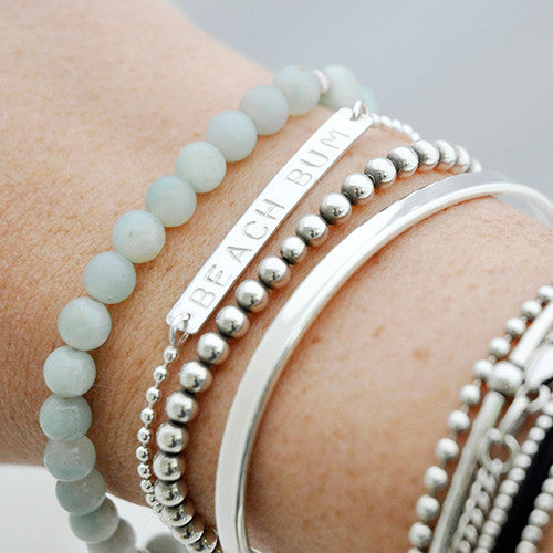 Engraved Charm - Tekstplaatje Armband