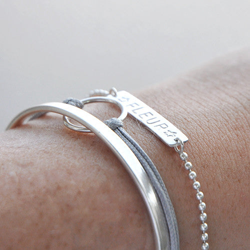 Engraved Charm - Tekstplaatje Armband