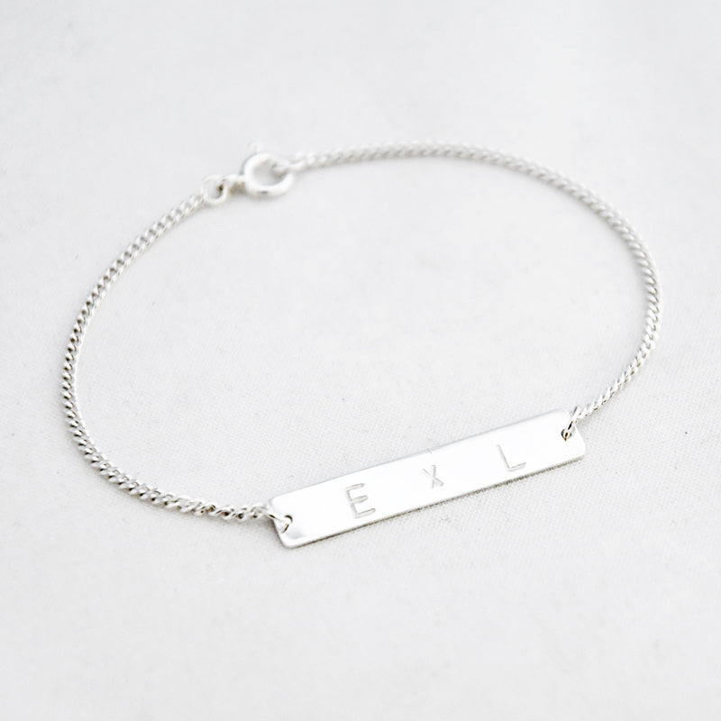 Engraved Charm - Tekstplaatje Armband