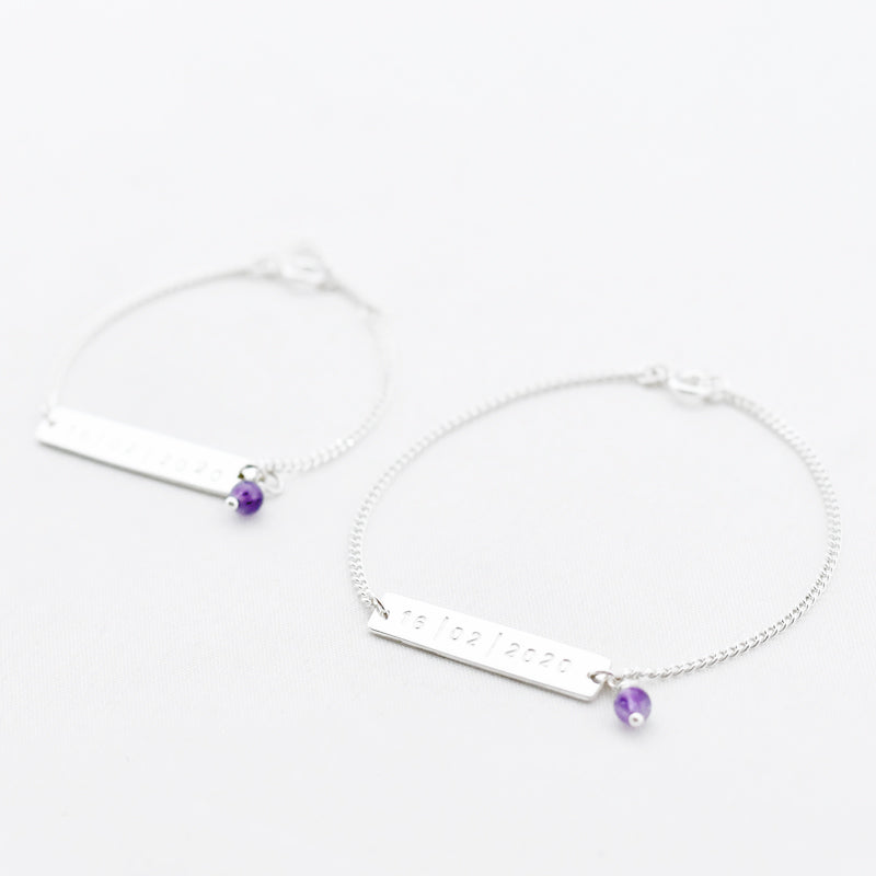 Engraved Charm - Tekstplaatje Armband