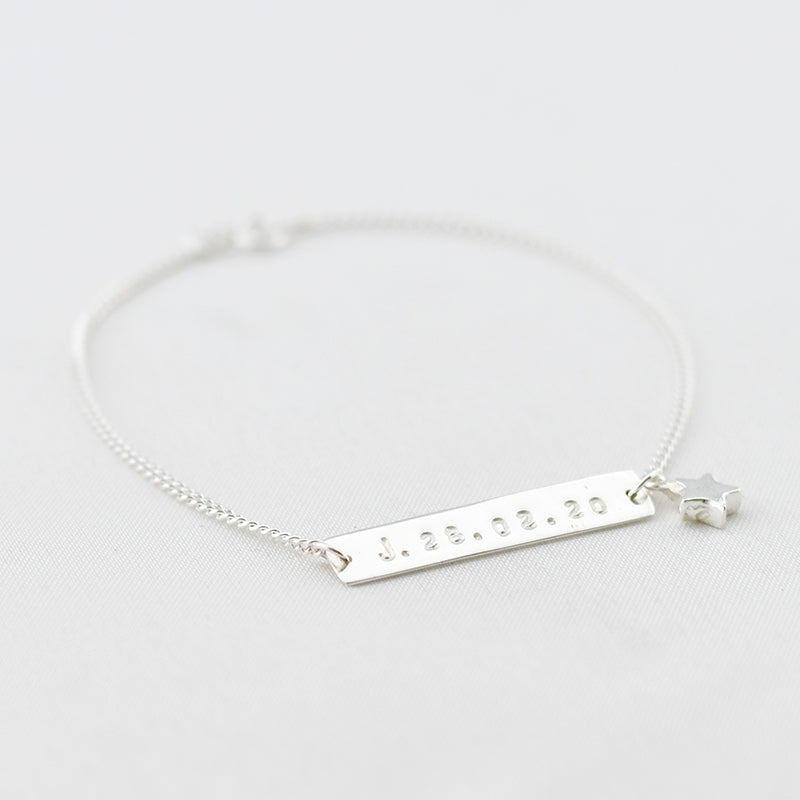 Engraved Charm - Tekstplaatje Armband