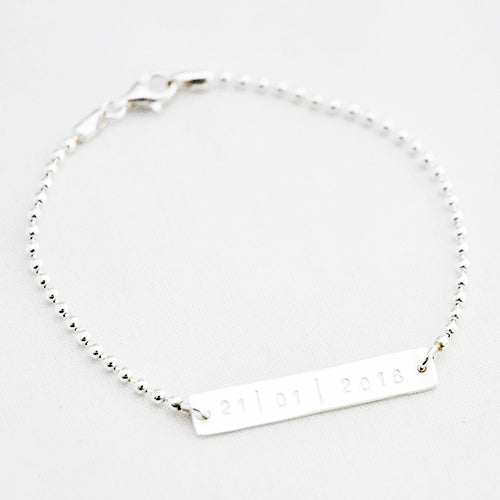 Engraved Charm - Tekstplaatje Armband