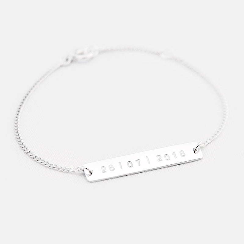 Engraved Charm - Tekstplaatje Armband