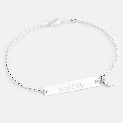 Engraved Charm - Tekstplaatje Armband
