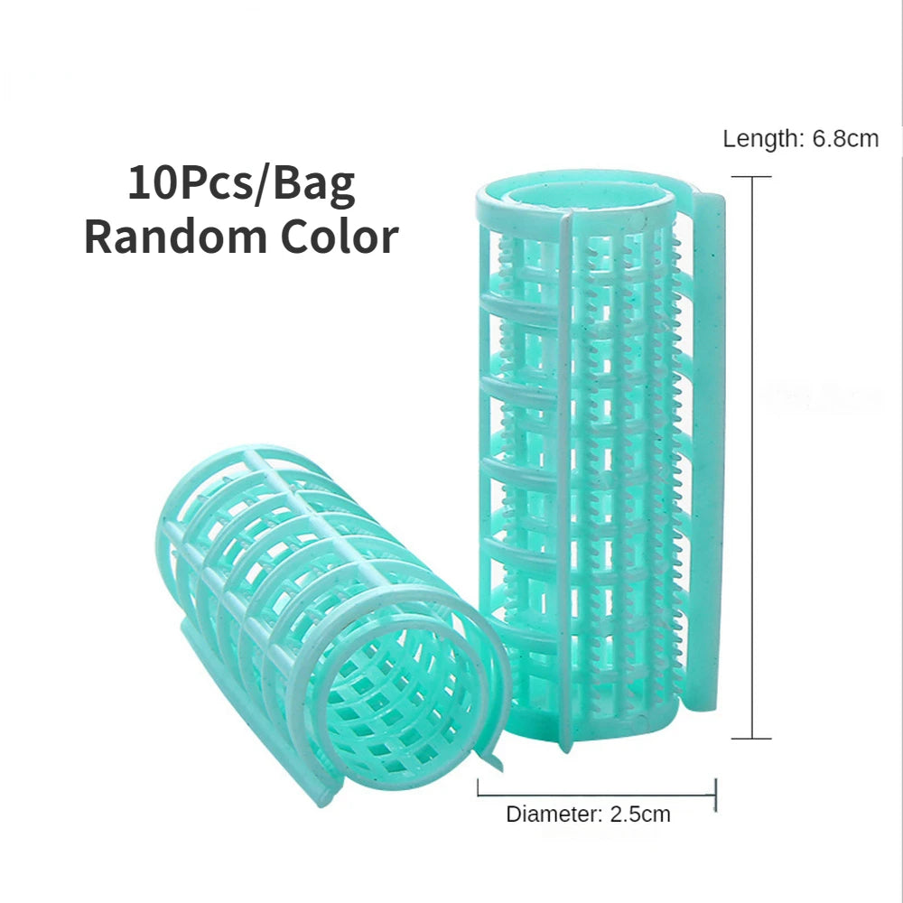 Zorgeloze Hittevrije Haarrollers Set - Maak Prachtige Krullen met Deze Plastic Luie Krullers voor de Wortel Permanent! Perfect voor het Stylen van Pony's!