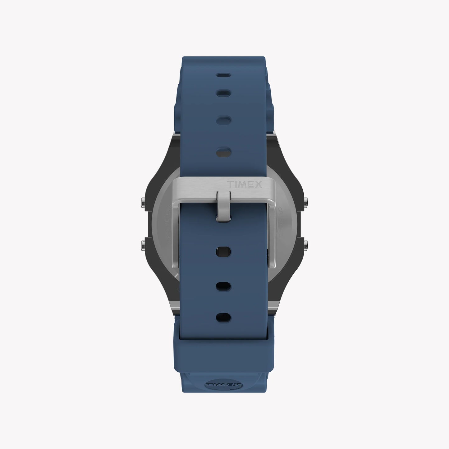 Timex Unisex Silver Tone Blue Lens, Resin Strap | TW2W43900-2