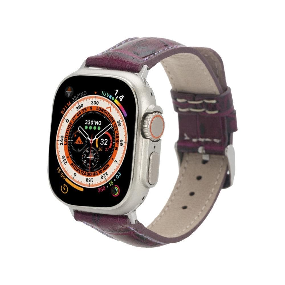 Cardiff Classic Apple Watch Leather Straps-6