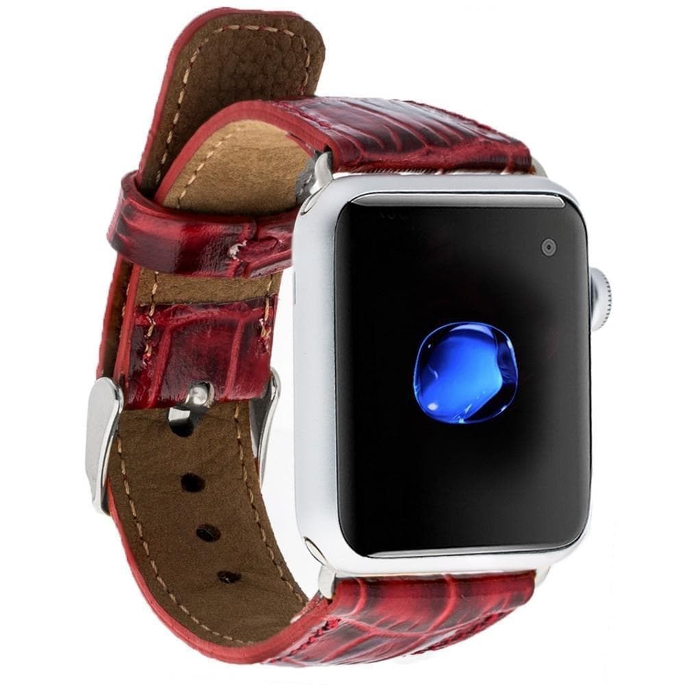 Cardiff Classic Apple Watch Leather Straps-9