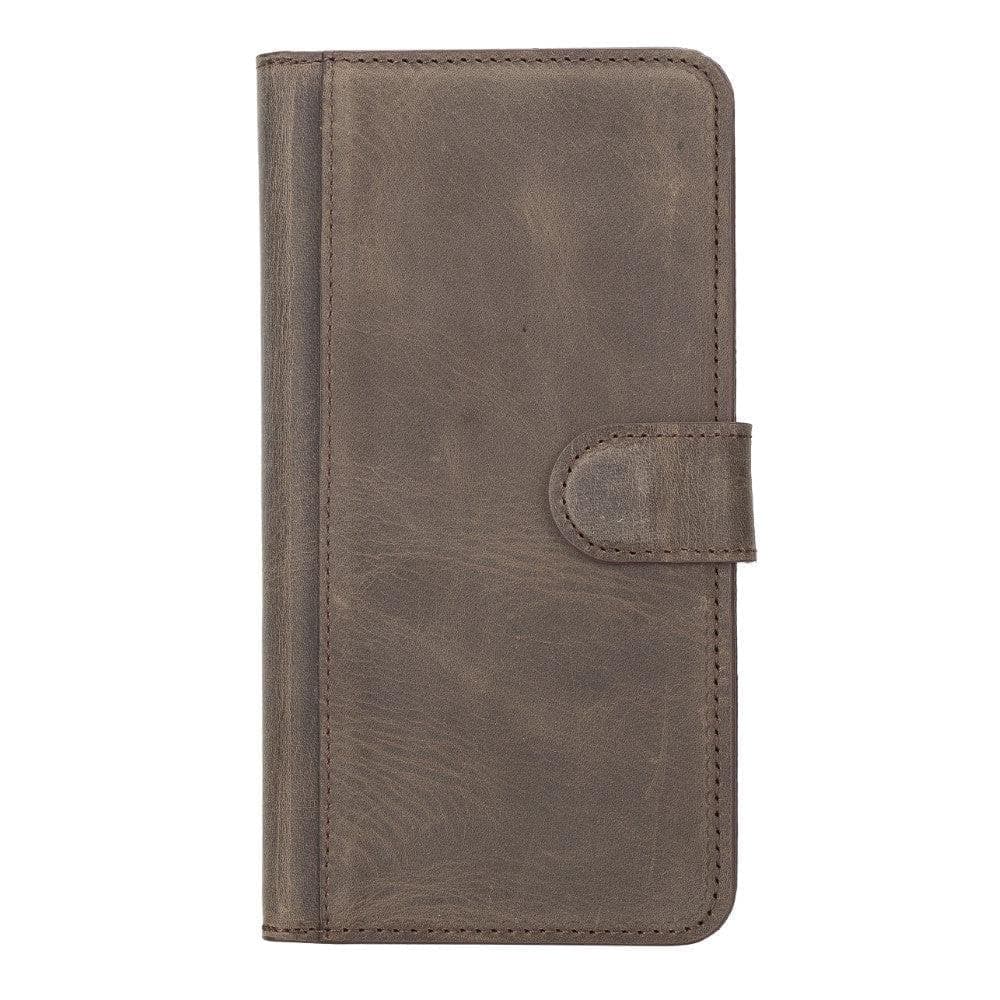 Double Magic Wallet iPhone X Series Genuine Leather Case - DMW - iPhone XR / ROMA BROWN-1