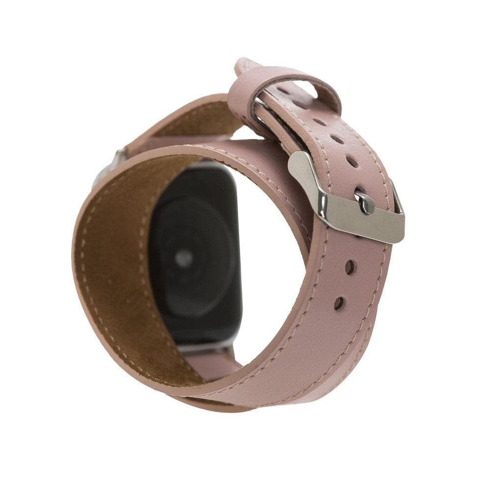 Lancaster Double Tour Classic Apple Watch Leather Straps-1