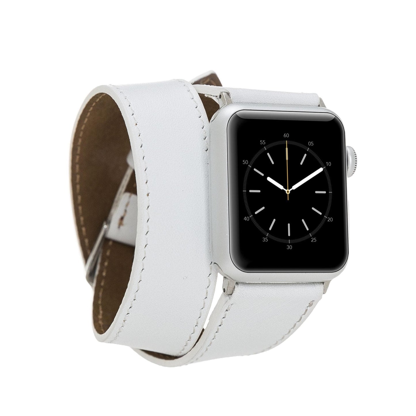 Lancaster Double Tour Classic Apple Watch Leather Straps-7