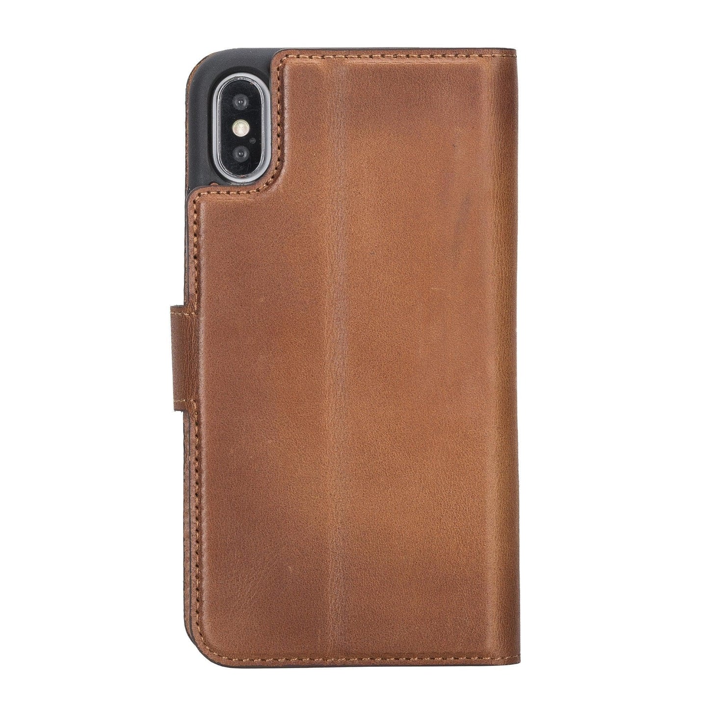 Magic iPhone X Series Detachable Genuine Leather Case / MW-4