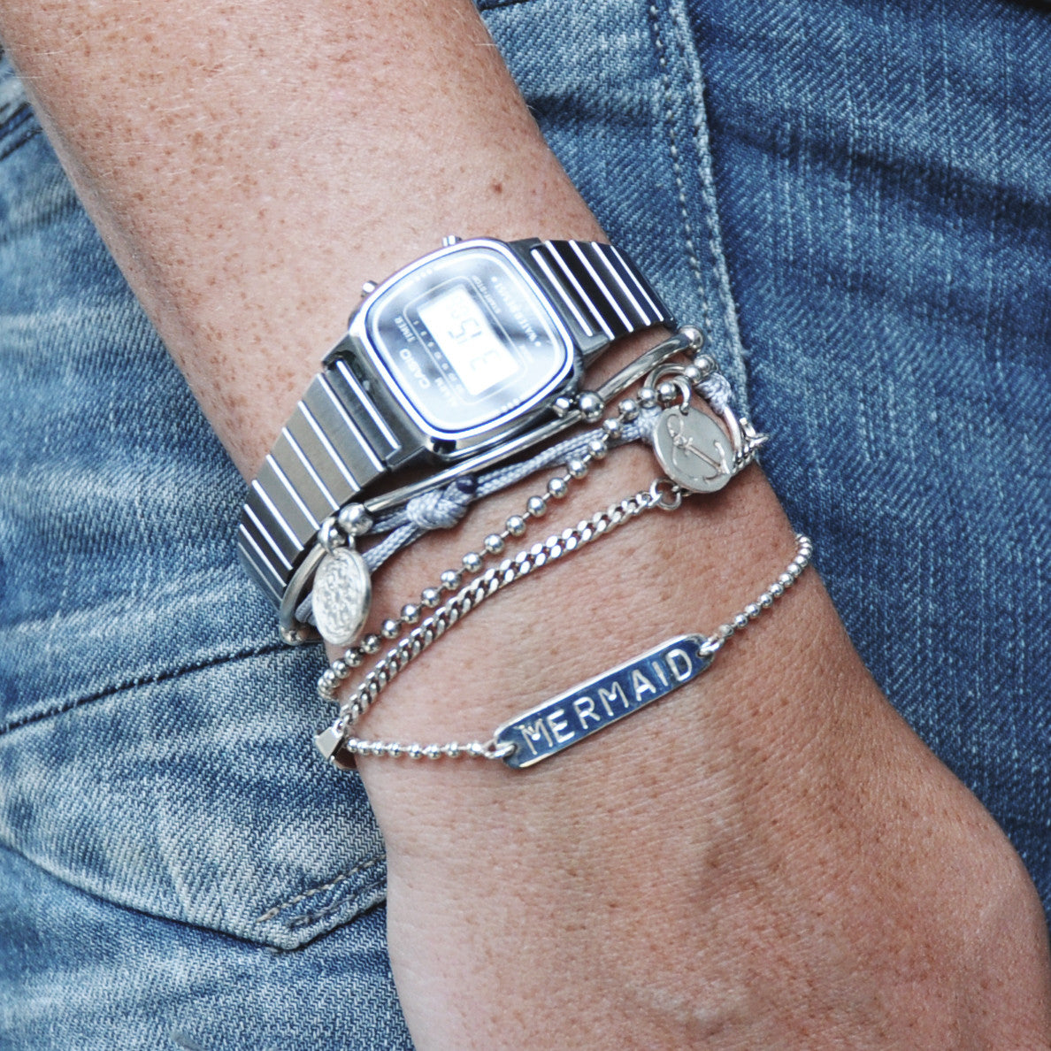 Engraved Charm - Tekstplaatje Armband