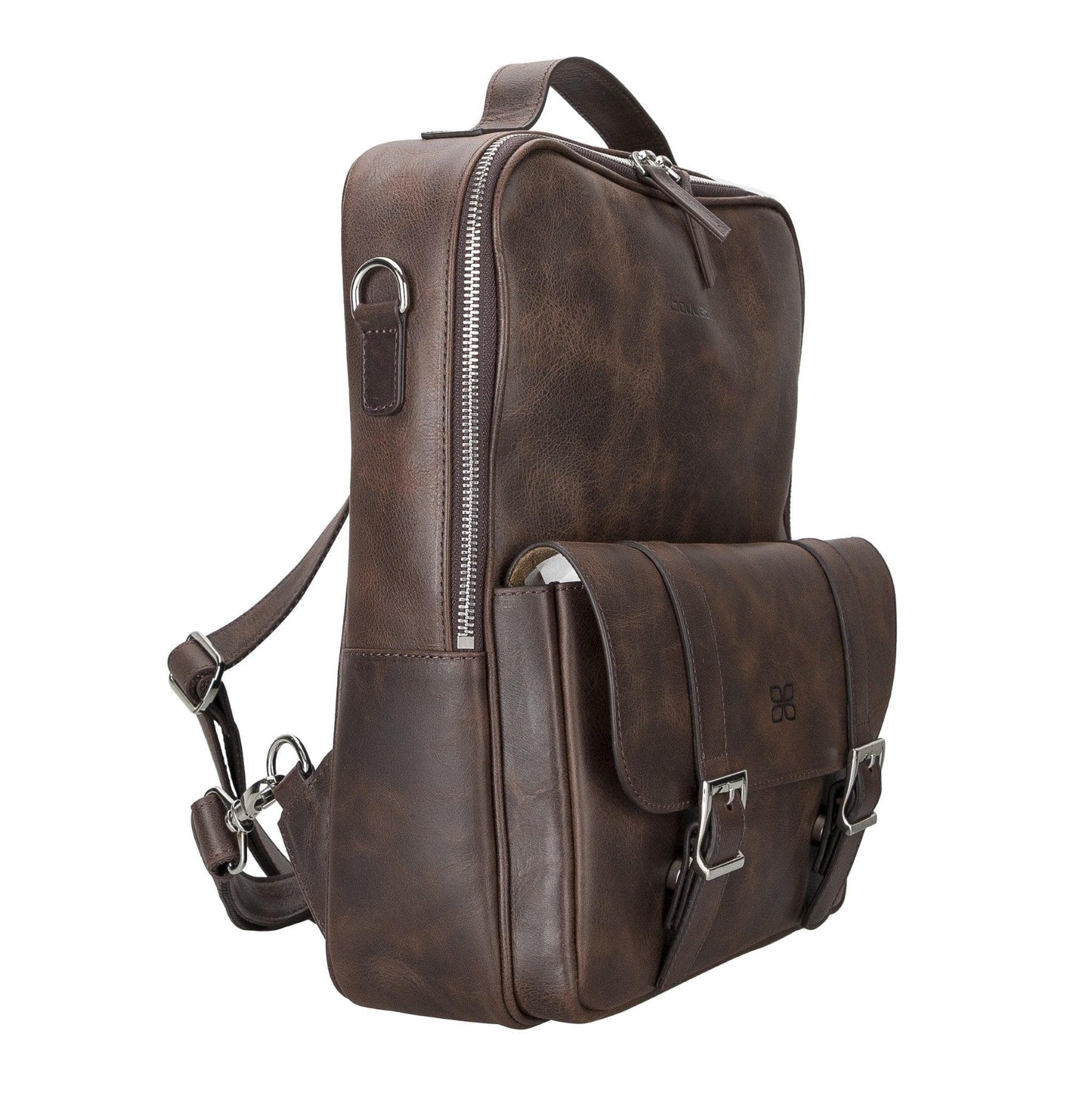 Molde Unisex Genuine Leather Backpack for Daily Life or Laptop / MacBook-6