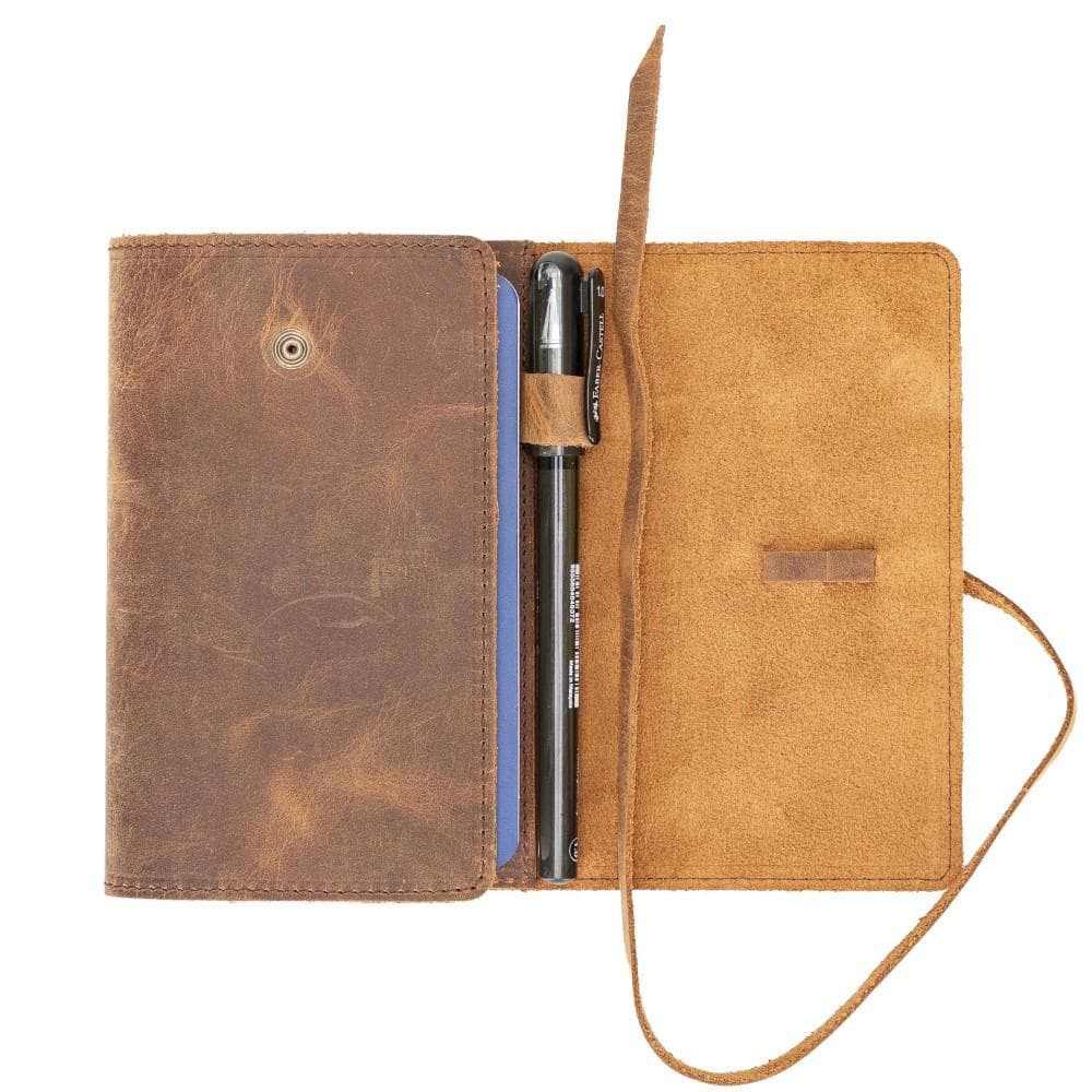 Nanny Luxury Genuine Leather Agenda Cover - S/M/L Sizes-3