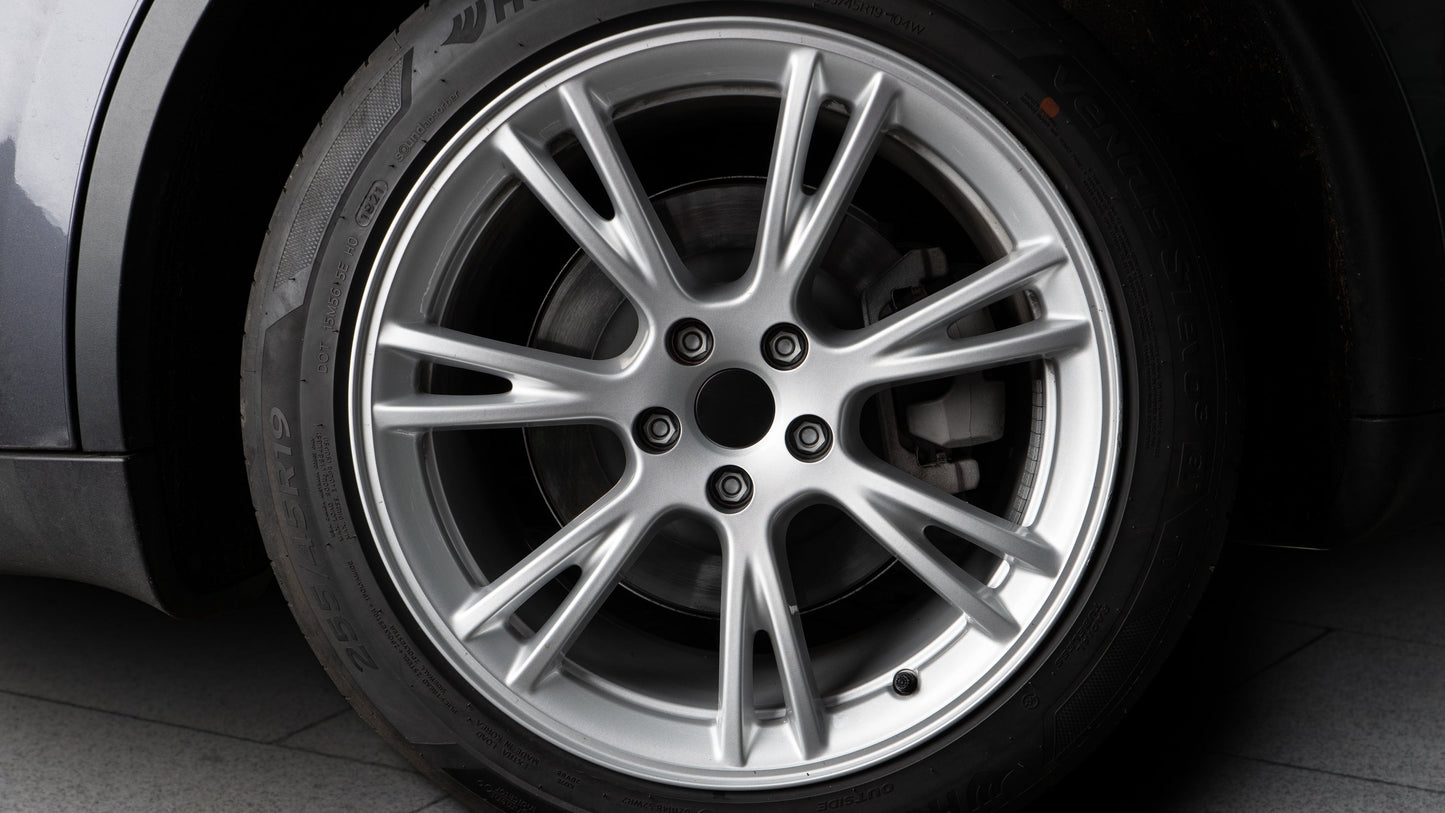 Radnabenabdeckungen (4x) für Tesla Model 3/Y/S-4