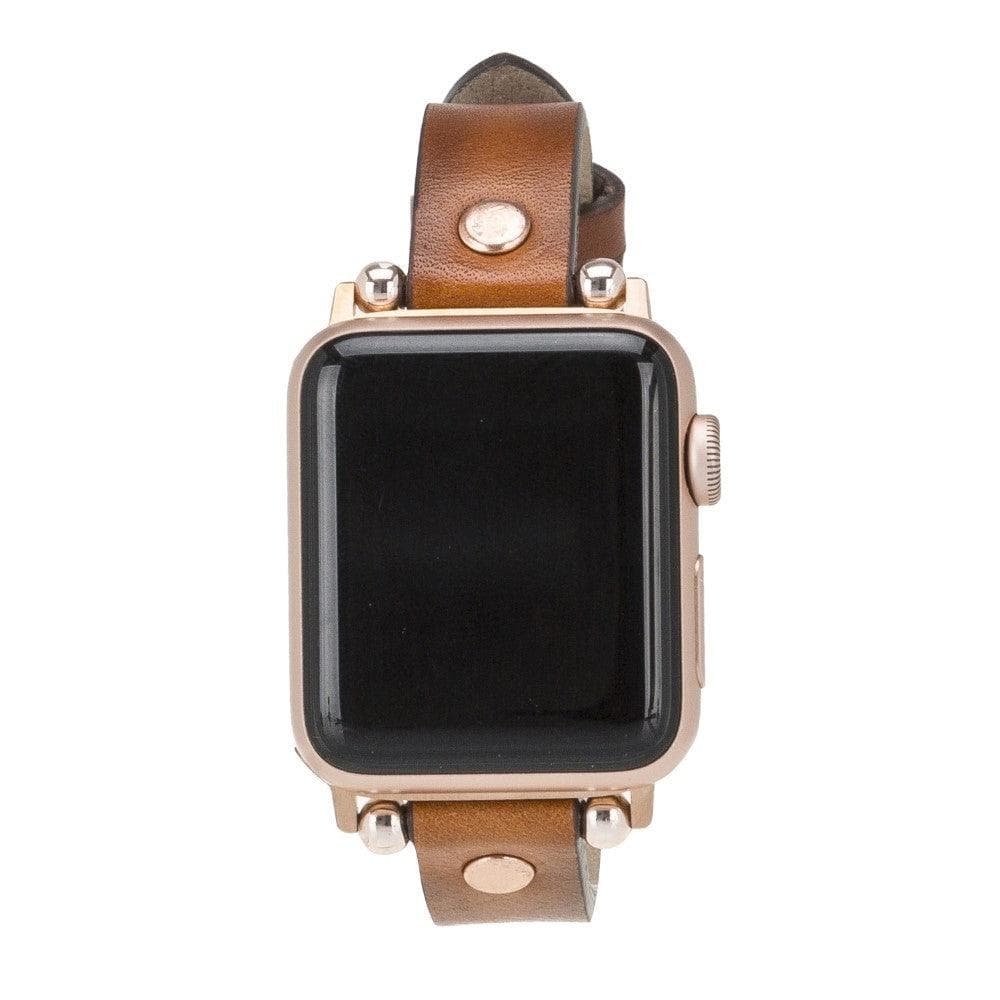 Shibden Ferro Apple Watch Leather Watch Strap-0